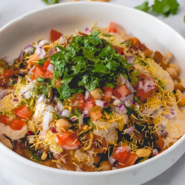 Samosa Chaat.