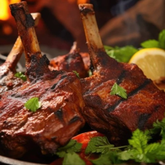 Lamb Chops (Gluten Free).