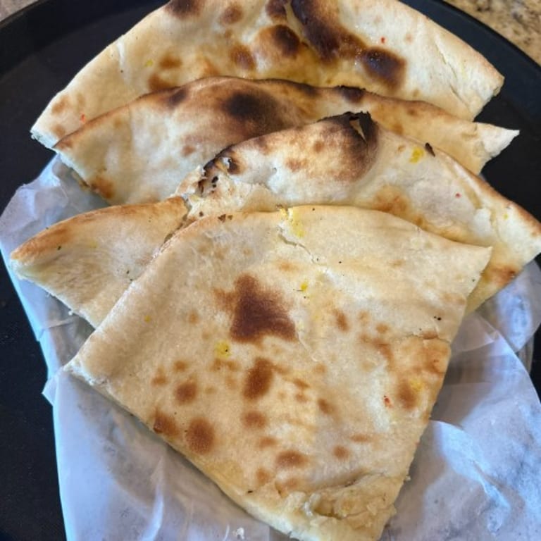 Savor our fresh naan