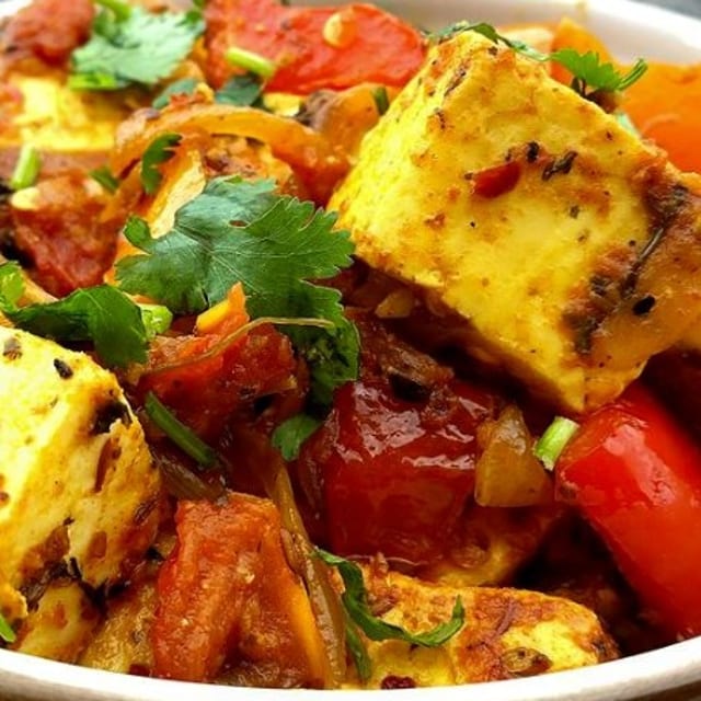 Paneer Karahi (Gluten Free).