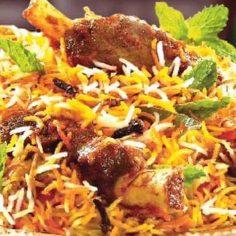 Delicious Goat Biryani Awaits