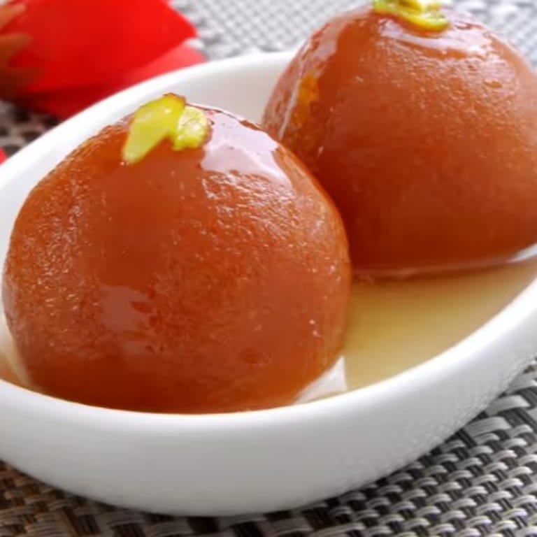 Indulge in our gulab jamun