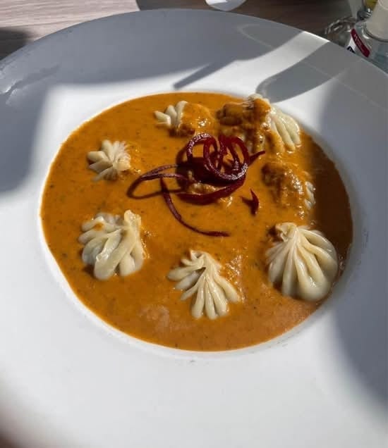 MoMo with Jhol.