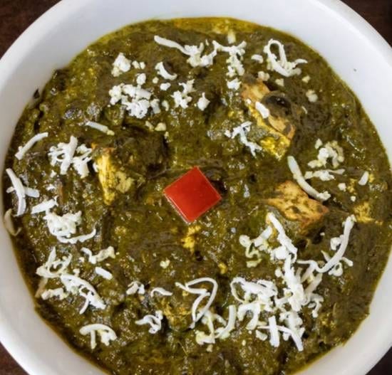 Lunch Combo: Palak Paneer.
